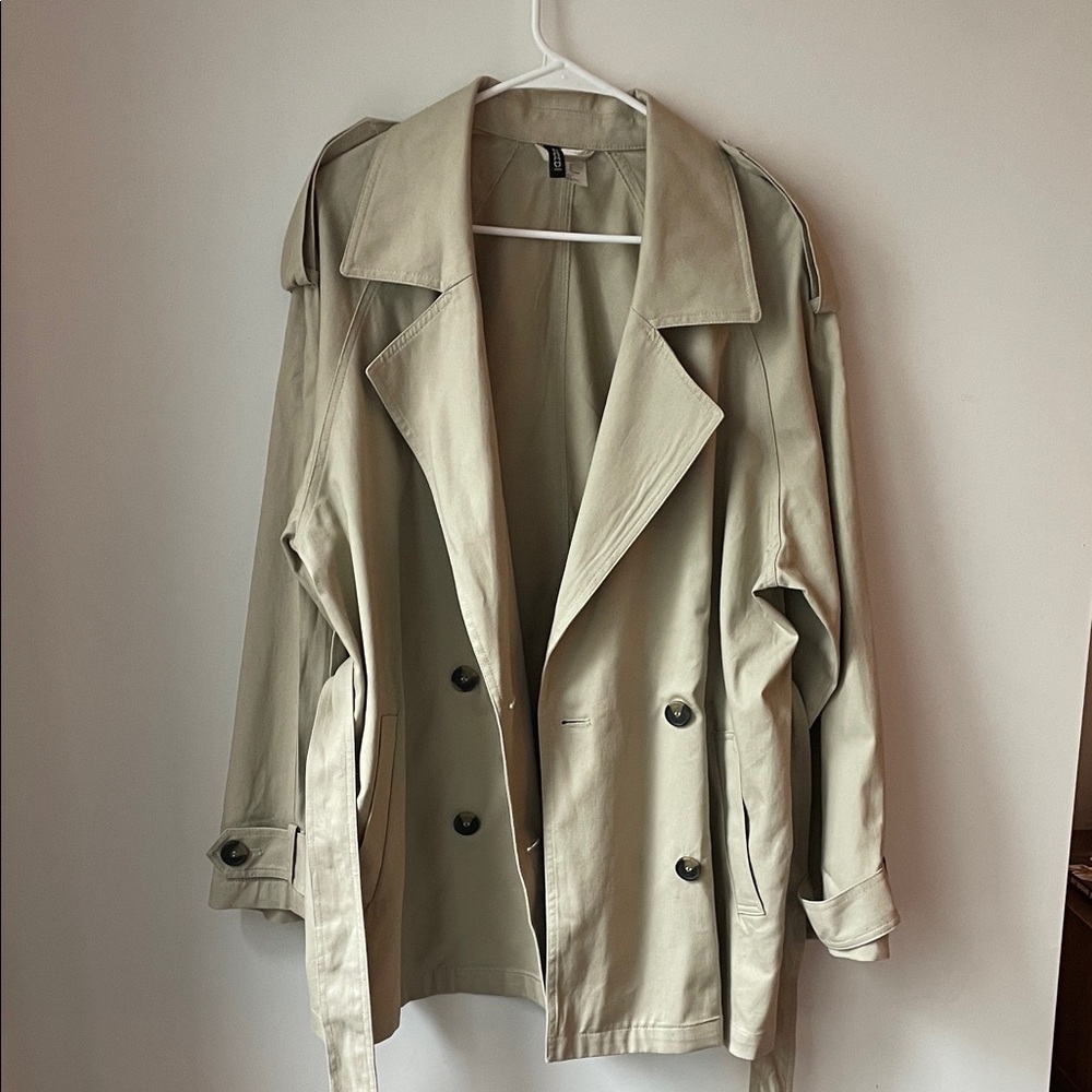 Classic Beige H&M Trench Coat